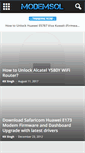 Mobile Screenshot of modemsolution.com